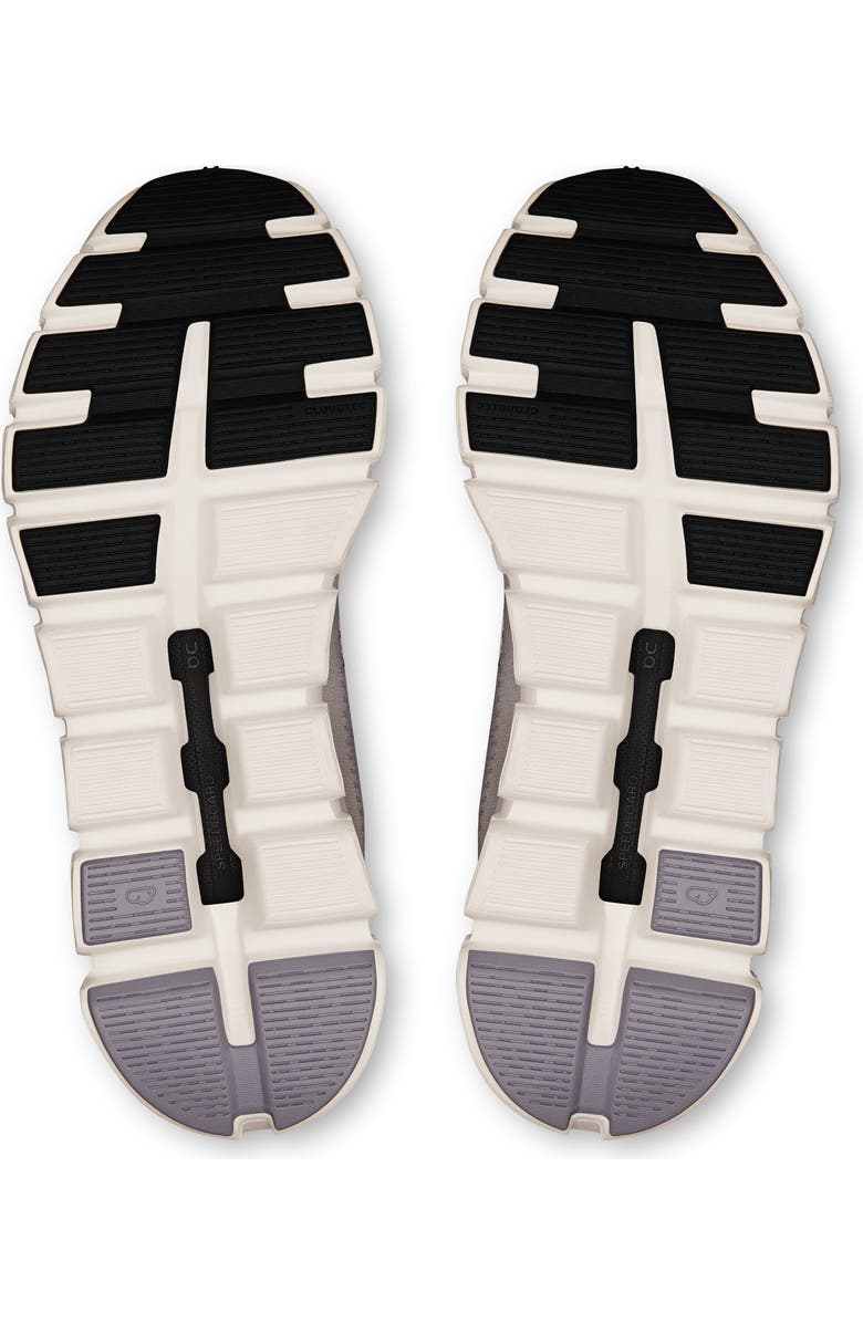 On Cloud 6 Push Sneaker, Alternate, color, Lilac/ Black