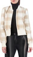 Ookie & Lala Plaid Bomber Jacket