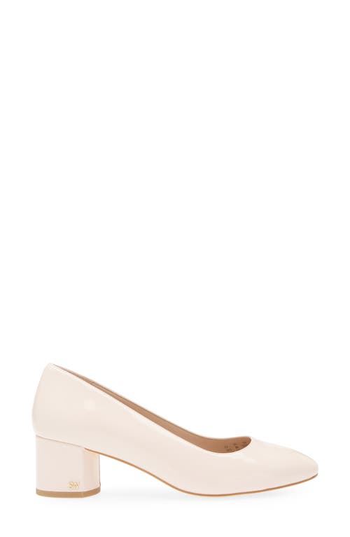 Stuart Weitzman Bridget Block Pump In Rosewater