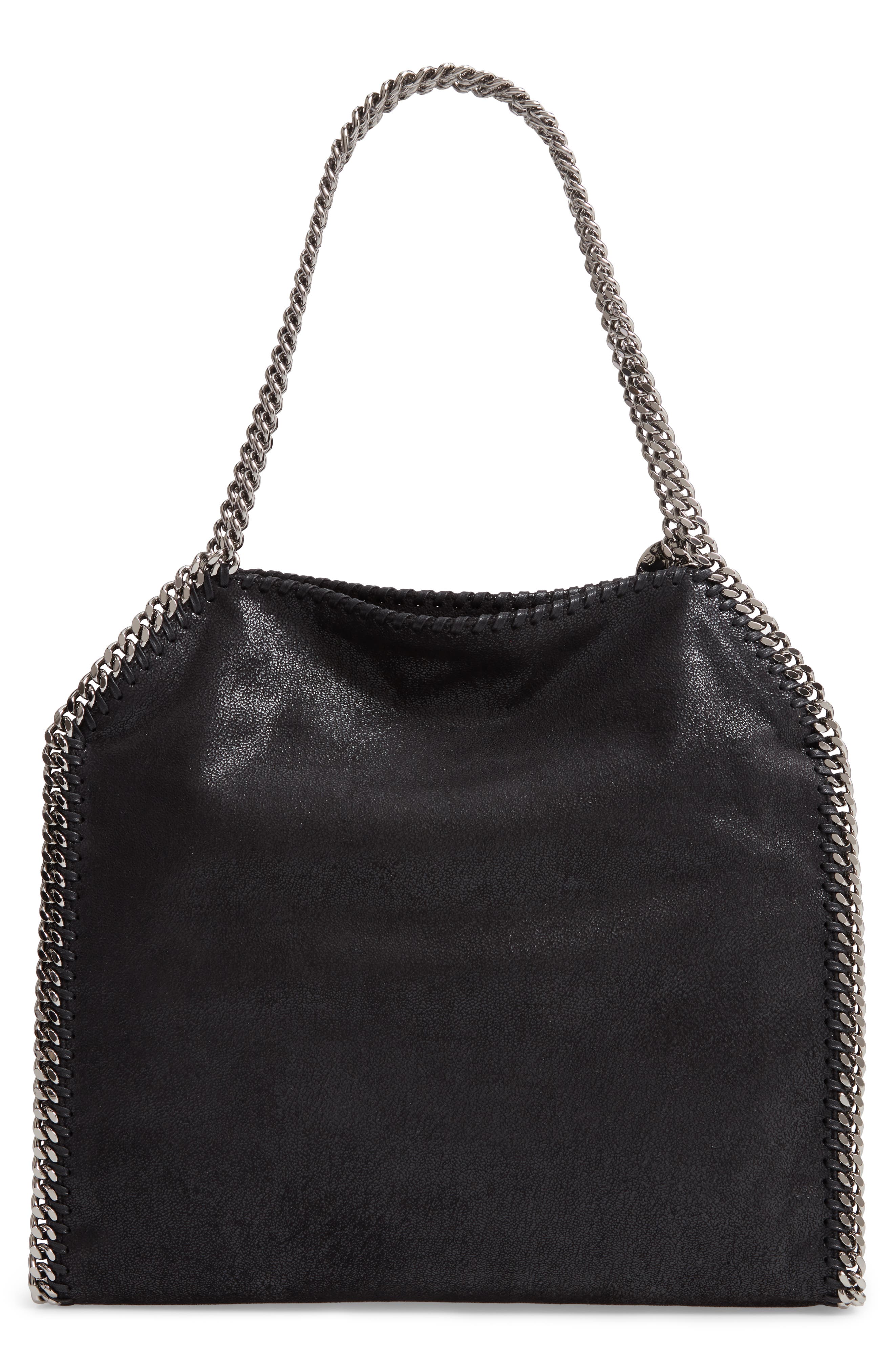 Stella McCartney Small Falabella Shaggy Deer Faux Leather Shoulder Bag, Alternate, color, 