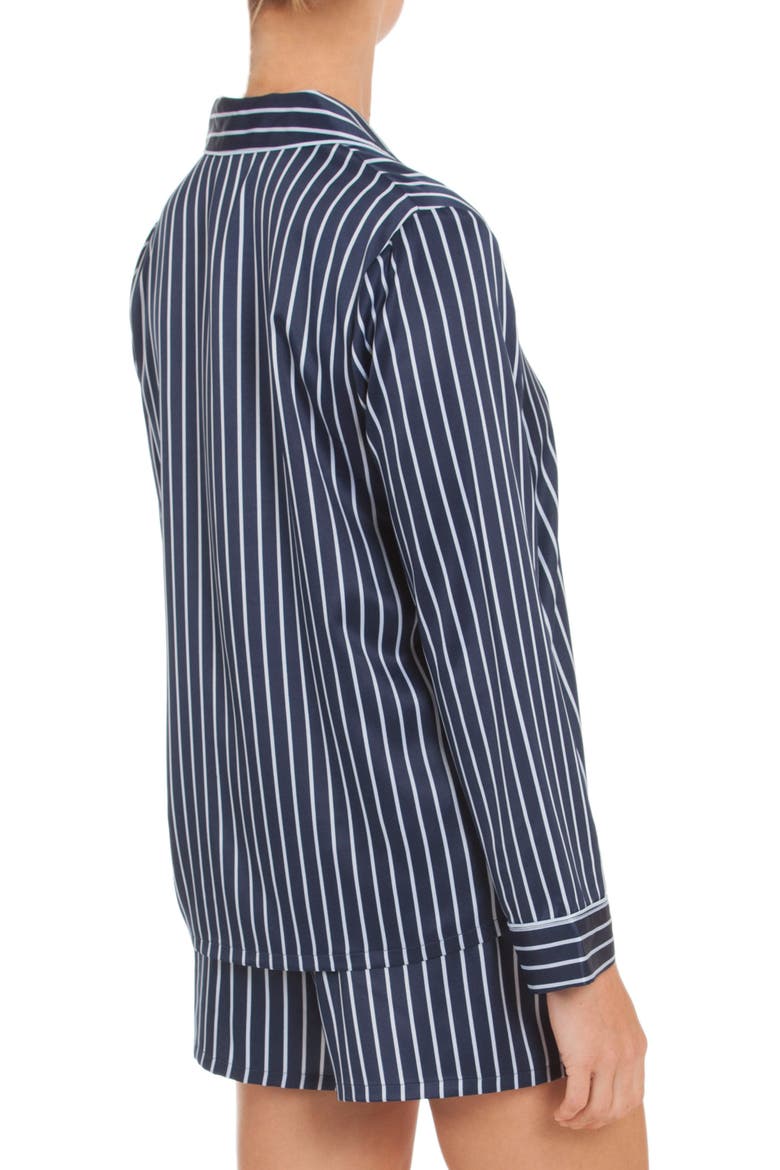 Short Pajamas, Alternate, color, NAVY STRIPE