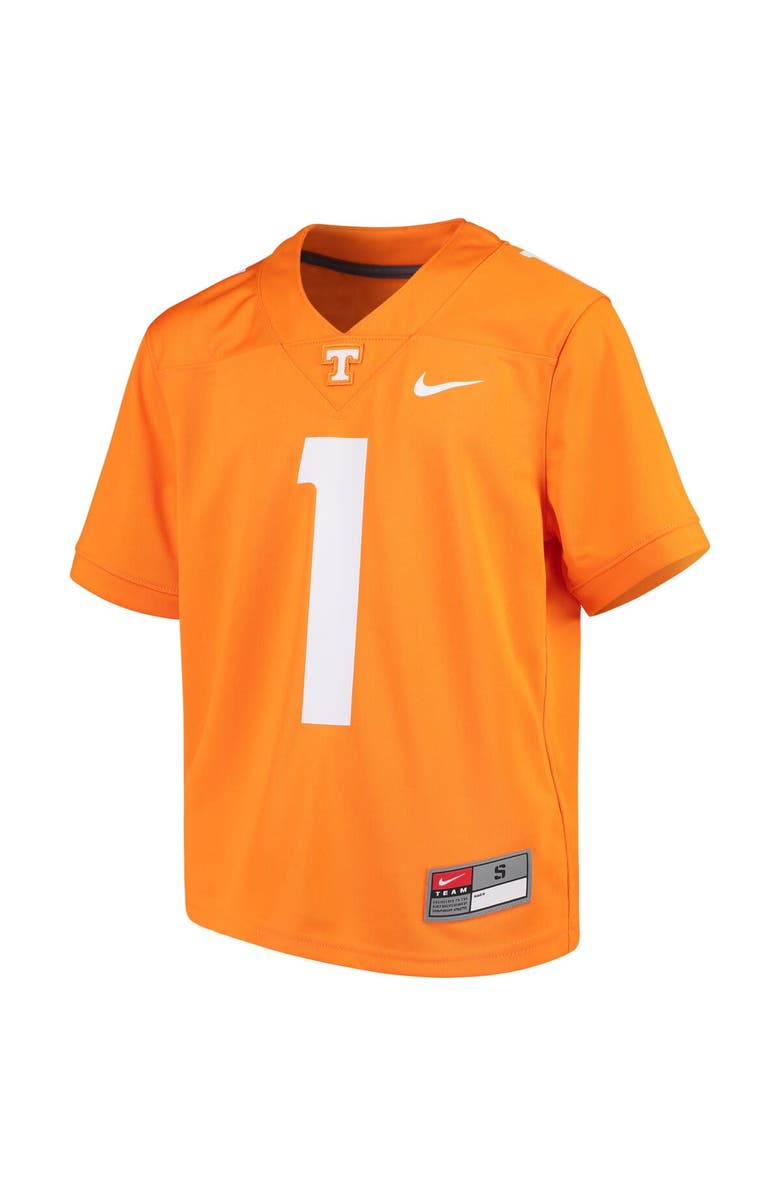 Nike Youth Nike #1 Tennessee Orange Tennessee Volunteers Team Replica Football Jersey, Alternate, color, Tennessee Orange
