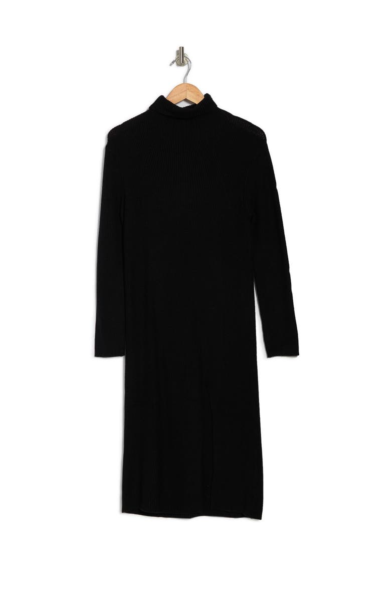 Abound Ribbed Mock Neck Midi Dress, Alternate, color, 