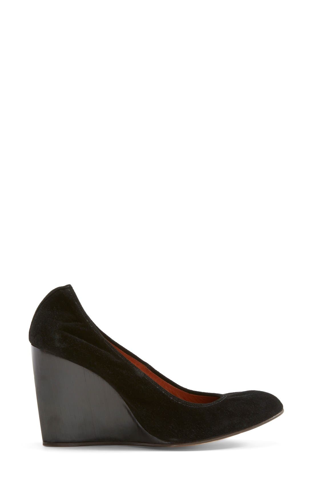Lanvin Wedge Pump, Alternate, color, 