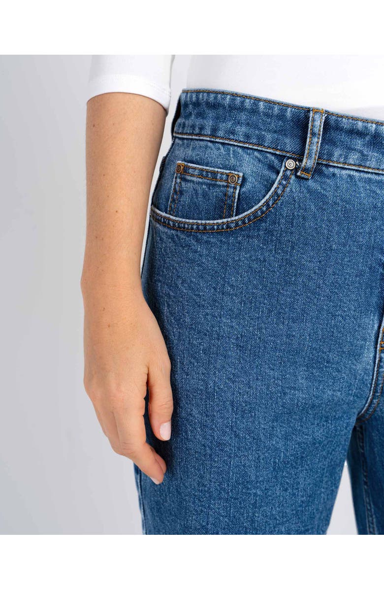 Kettlewell Darla Boyfriend Mid Rise Jeans, Alternate, color, Mid Blue