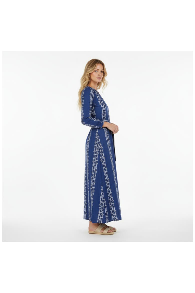 Anouk Women's Kaftan Navy Seashells, Alternate, color, Navy