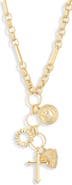 Electric Picks Mason Charm Pendant Necklace