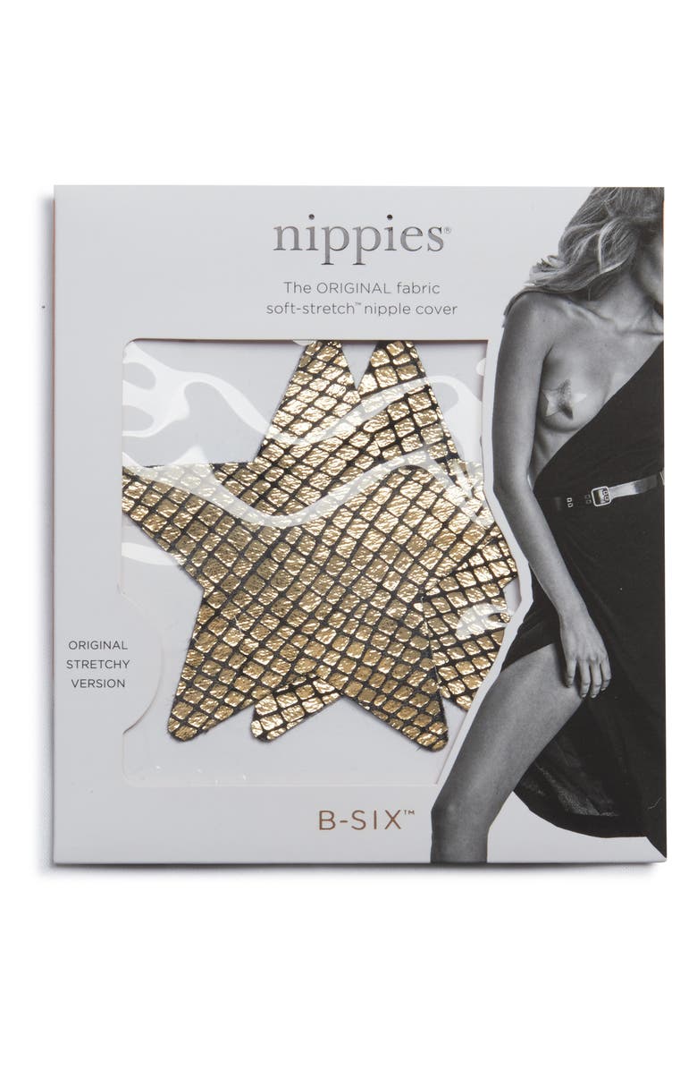 Nippies Bristols 6 Nippies Star Nipple Covers, Alternate, color, 
