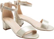 Tulleen Satin Banded Block Heels