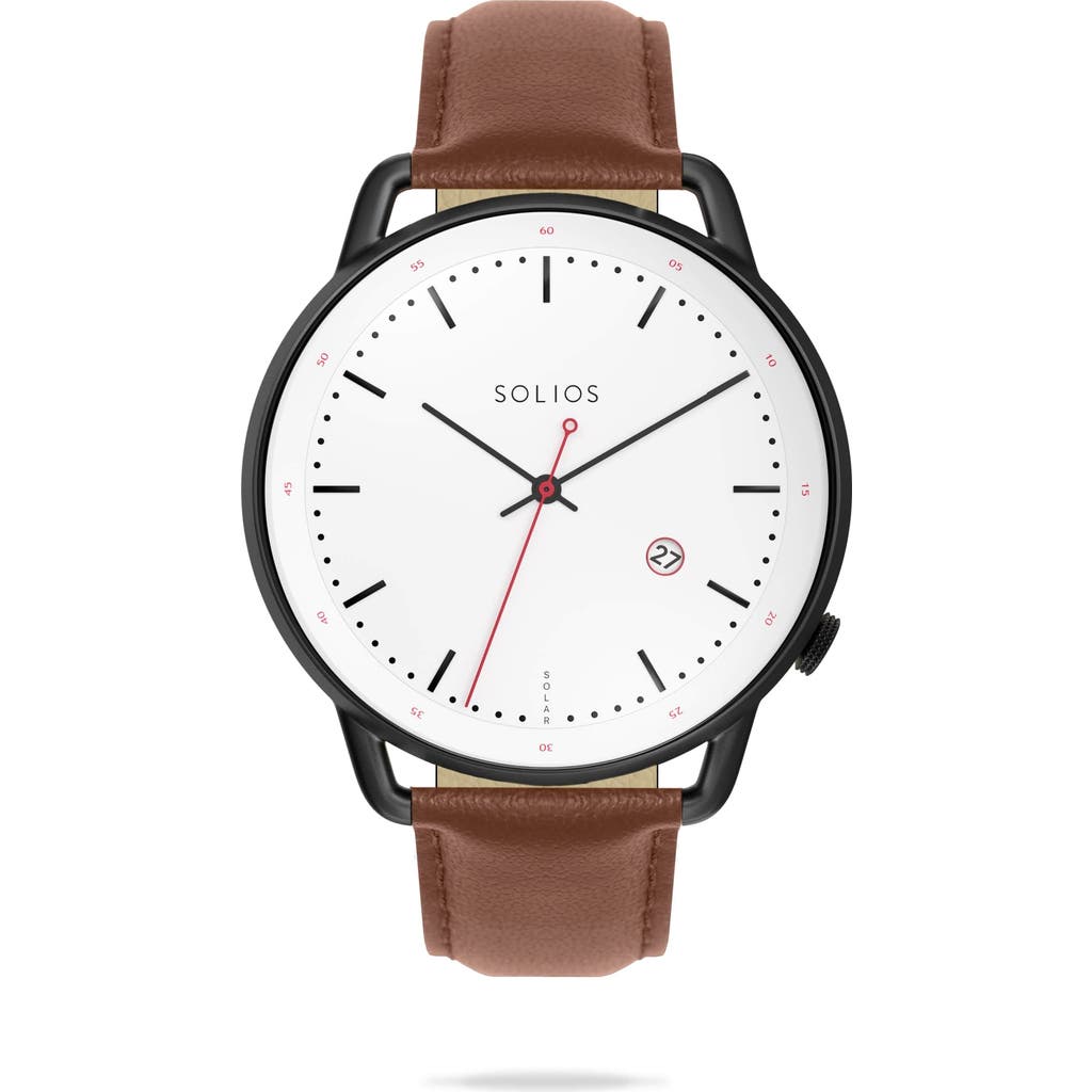 Solios Watches The Solar Curve | White Dial