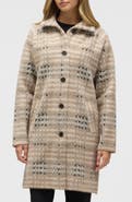 NVLT Eyelash Knit Knee Length Coat