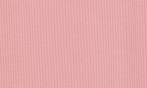 Honeydew Revival Rib Short Pajamas In Mauve