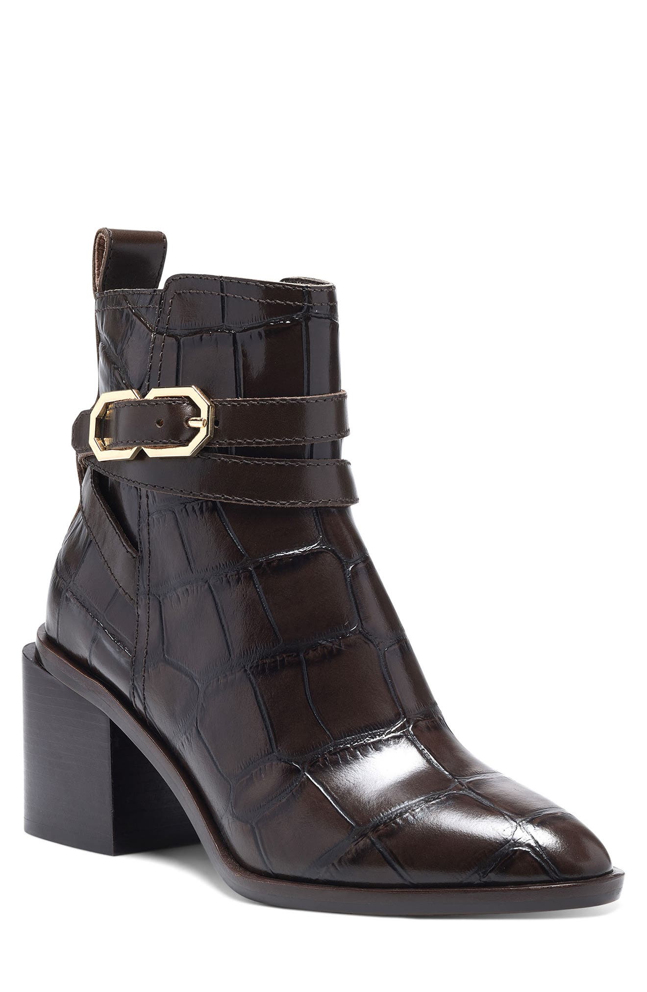 Uzma Bootie, Main, color, DEEPER MAHOGANY