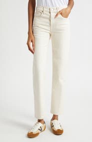 Veronica Beard Leah Straight Leg Jeans