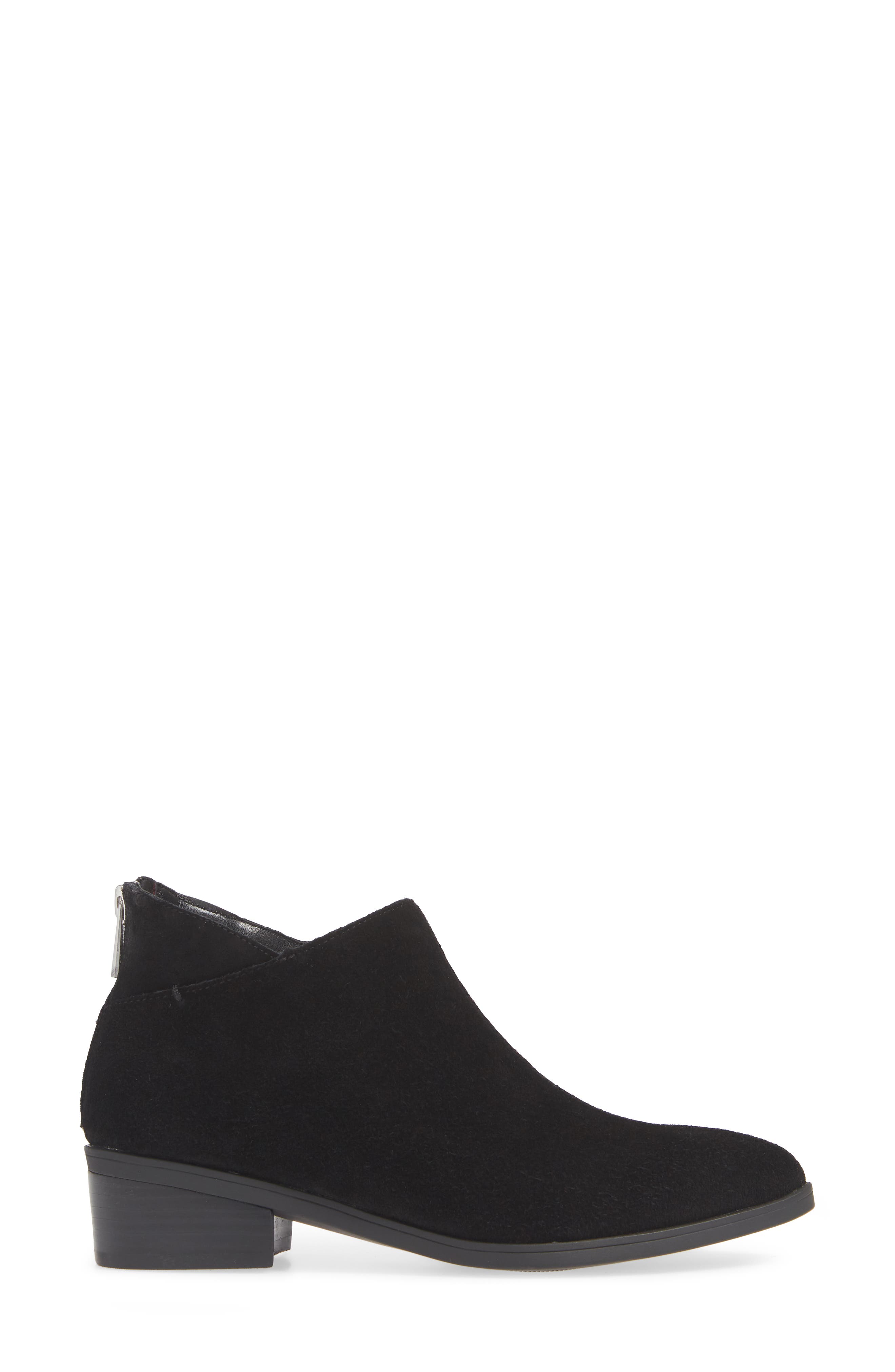 Haven Ankle Bootie, Alternate, color, BLACK SUEDE