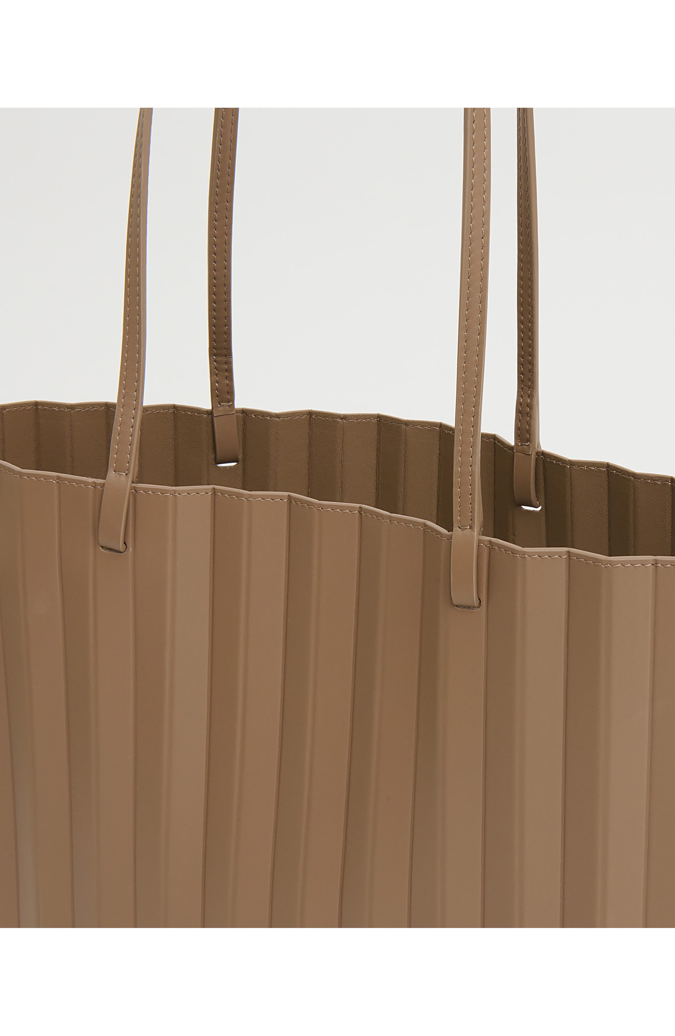 Large Filo Pleated Tote, Alternate, color, ANISE/ ANISE