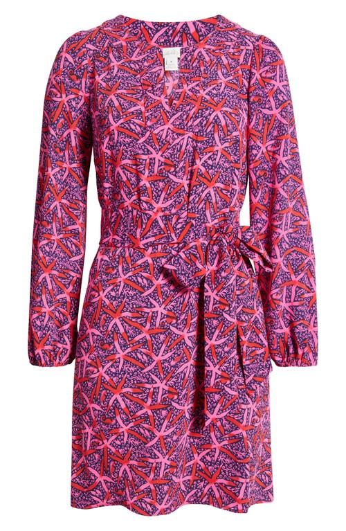 Lilly Pulitzer ® Olivine Long Sleeve Belted Shift Dress In Passion Fruit Pink