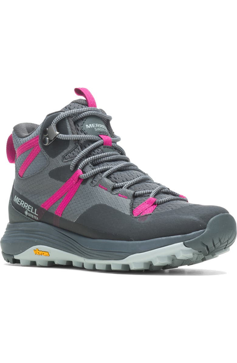 Merrell Siren 4 Mid Gore-Tex<sup>®</sup> Waterproof Hiking Boot, Main, color,