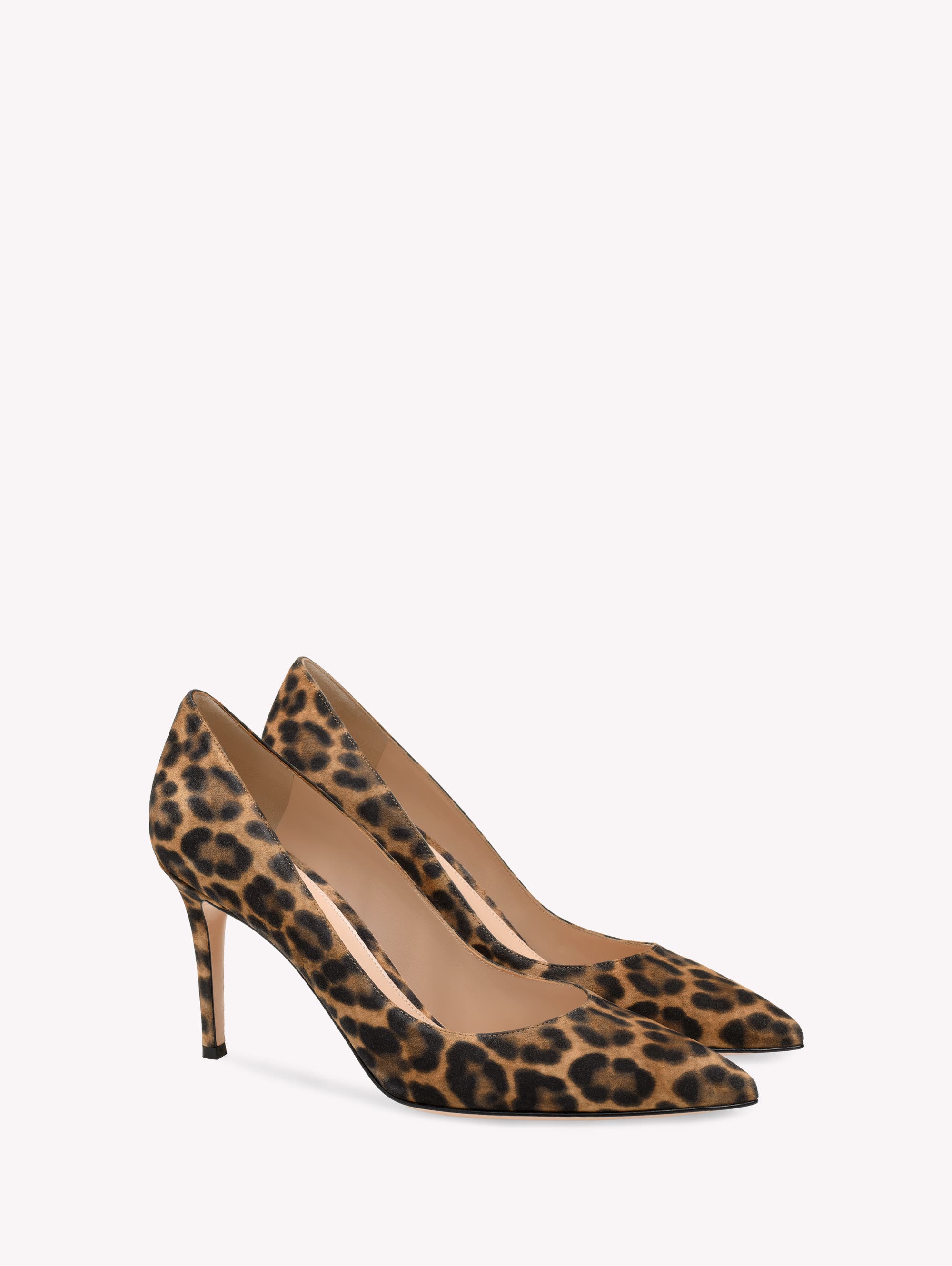 Gianvito Rossi Gianvito 85 Pump, Alternate, color, Brown Suede