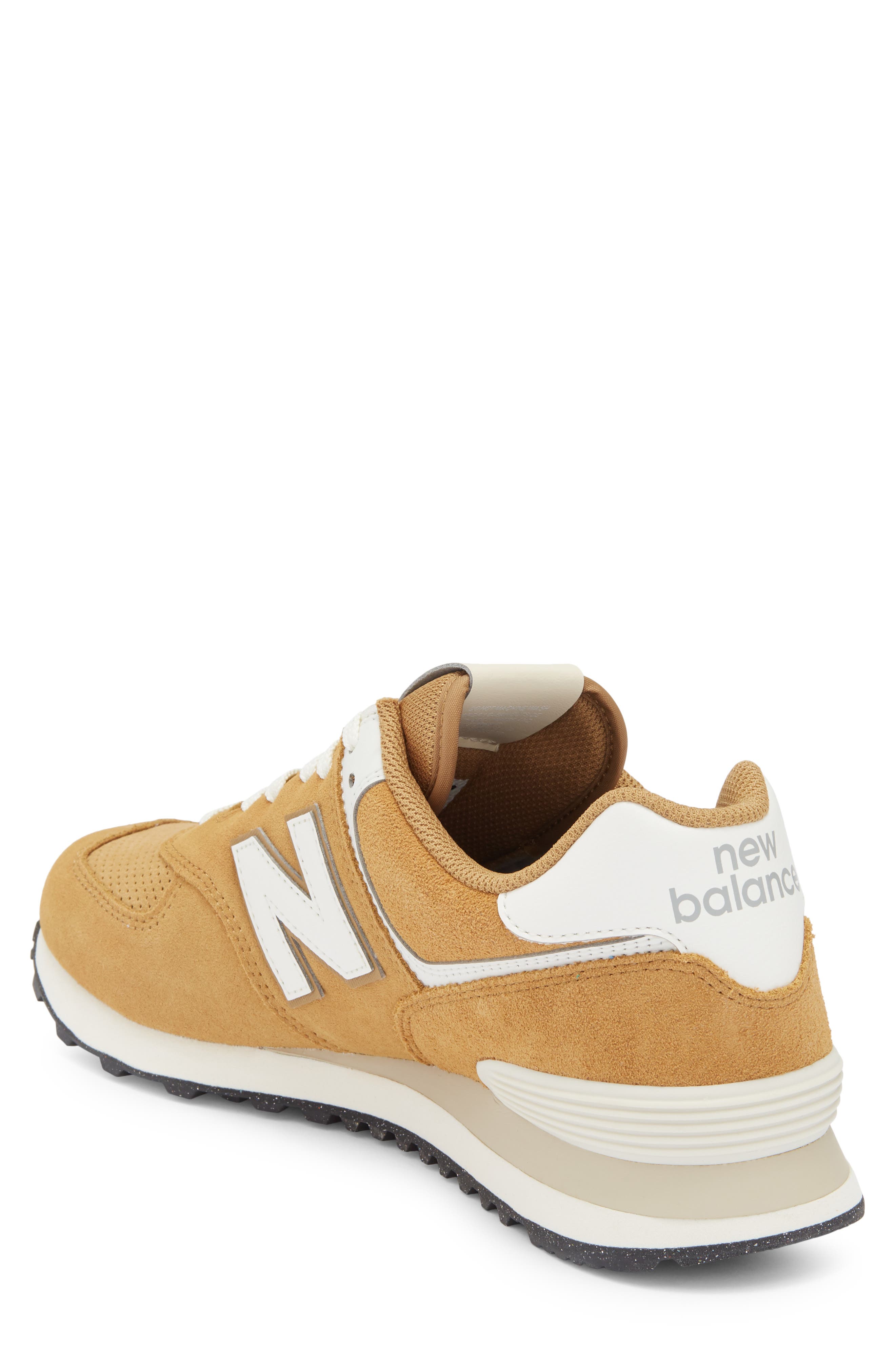 New Balance Gender Inclusive 574 Sneaker, Alternate, color, Desert Clay/ Sea Salt
