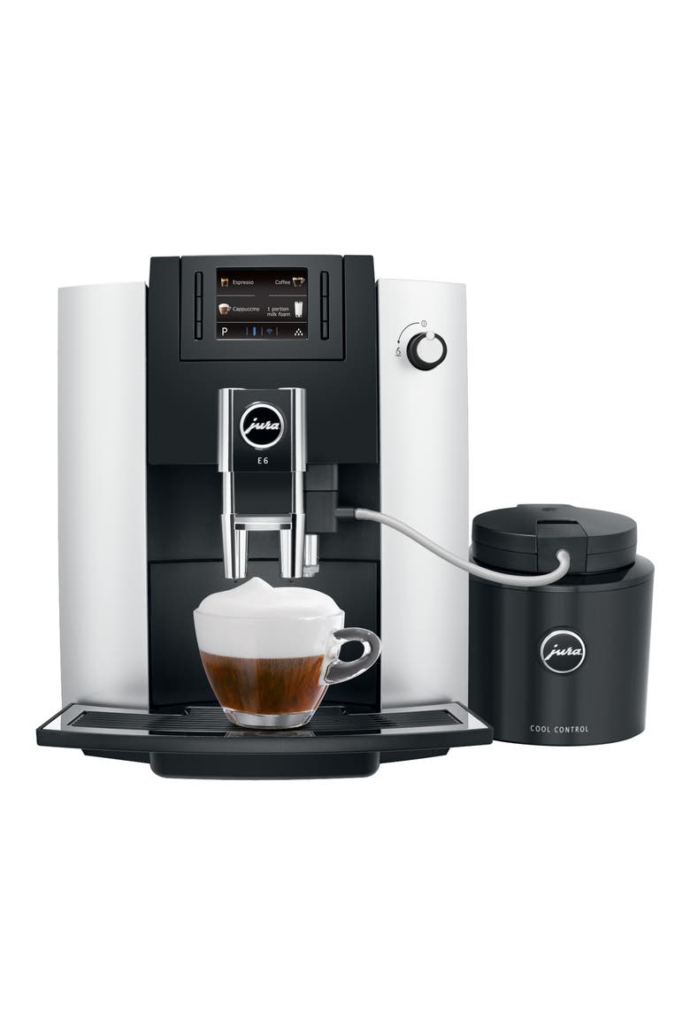 E6 Automatic Coffee Machine, Alternate, color, PLATINUM