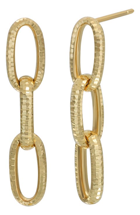 14K Gold Chain Drop Earrings (Nordstrom Exclusive)