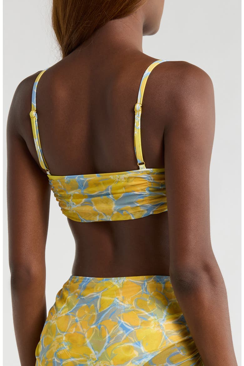 Tawnie Bikini Top, Alternate, color, YELLOW GARDENIAS