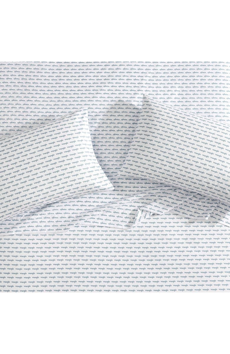 Wrangler Logan Stripe Throw Blanket, Alternate, color, Blue