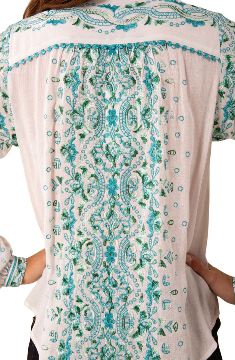 Hale Bob Cora Embroidered Top, Alternate, color, 