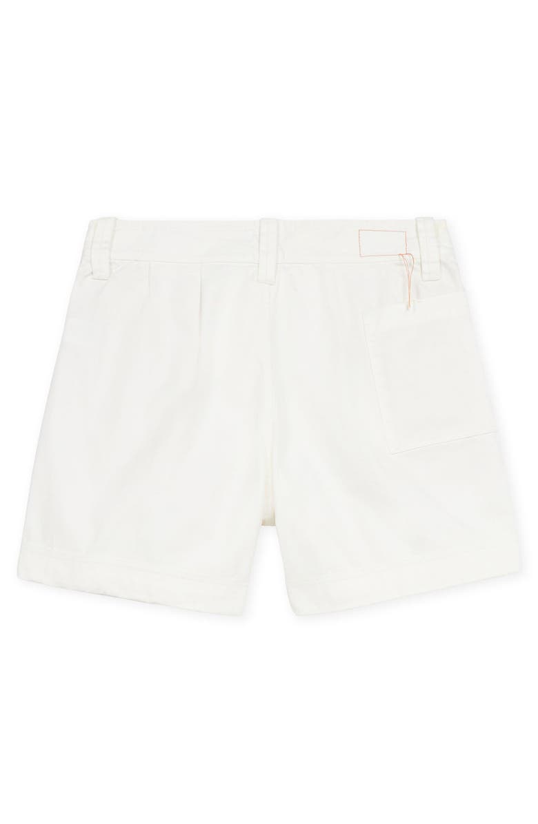Fortela Bedford Cotton Bermuda, Alternate, color, White