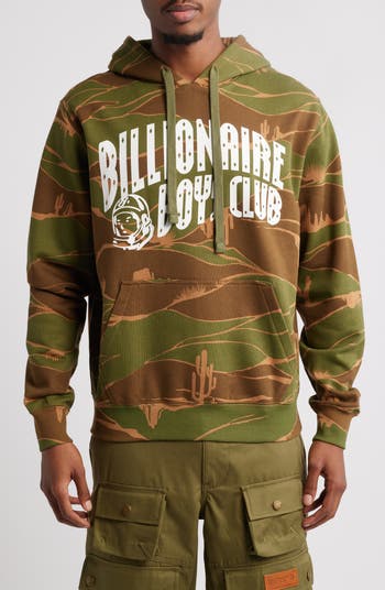 Camo Arch Cotton Graphic Hoodie