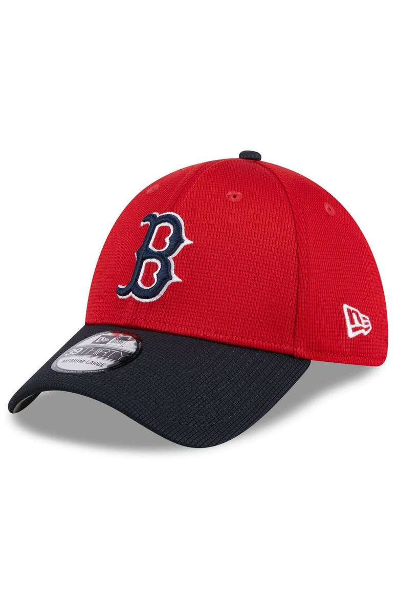 New Era Men's New Era  Red Boston Red Sox 2024 Batting Practice 39THIRTY Flex Hat, Main, color, 