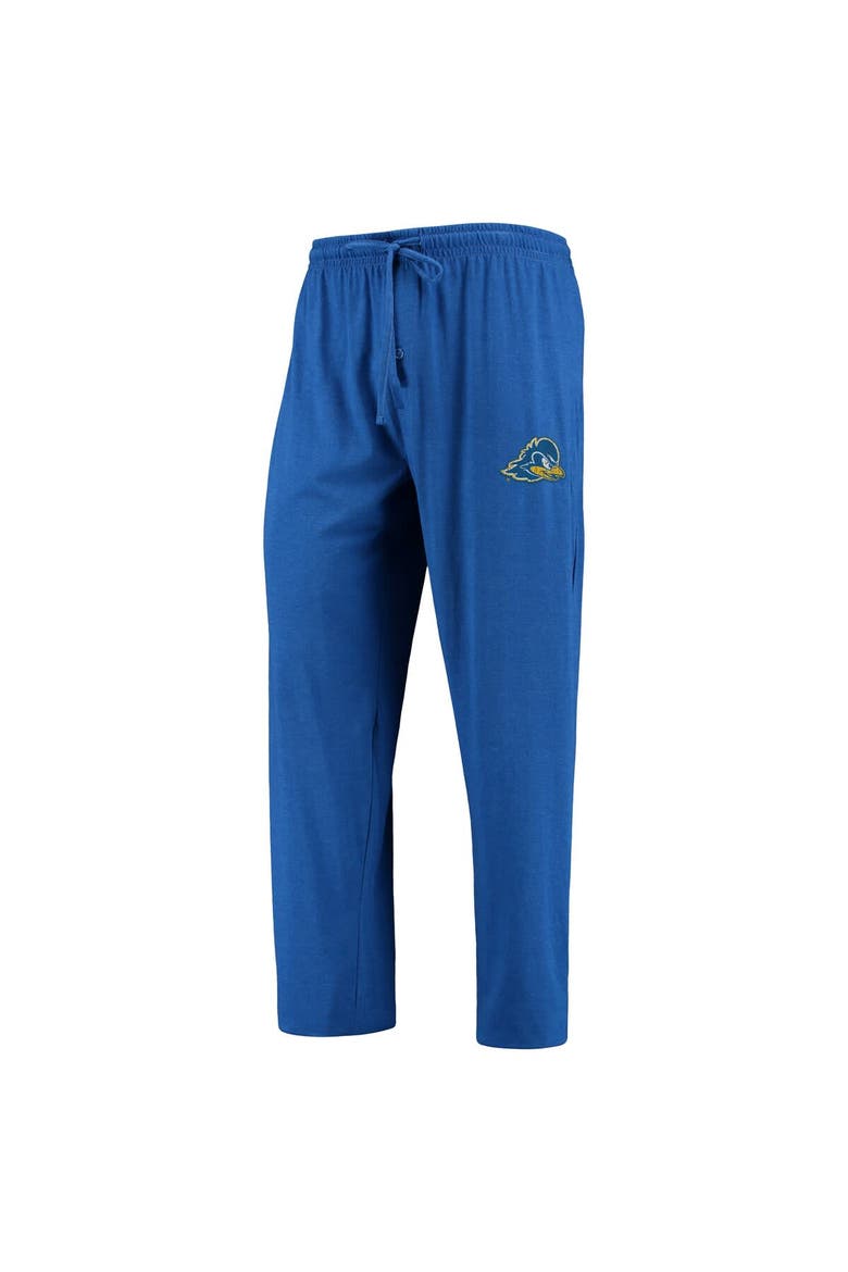 Men's Concepts Sport Royal/Heathered Charcoal Delaware Fightin' Blue Hens Meter Long Sleeve T-Shirt & Pants Sleep Set, Alternate, color, Royal