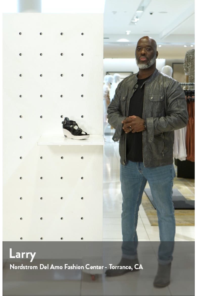 Sierra Platform Wedge Sandal video