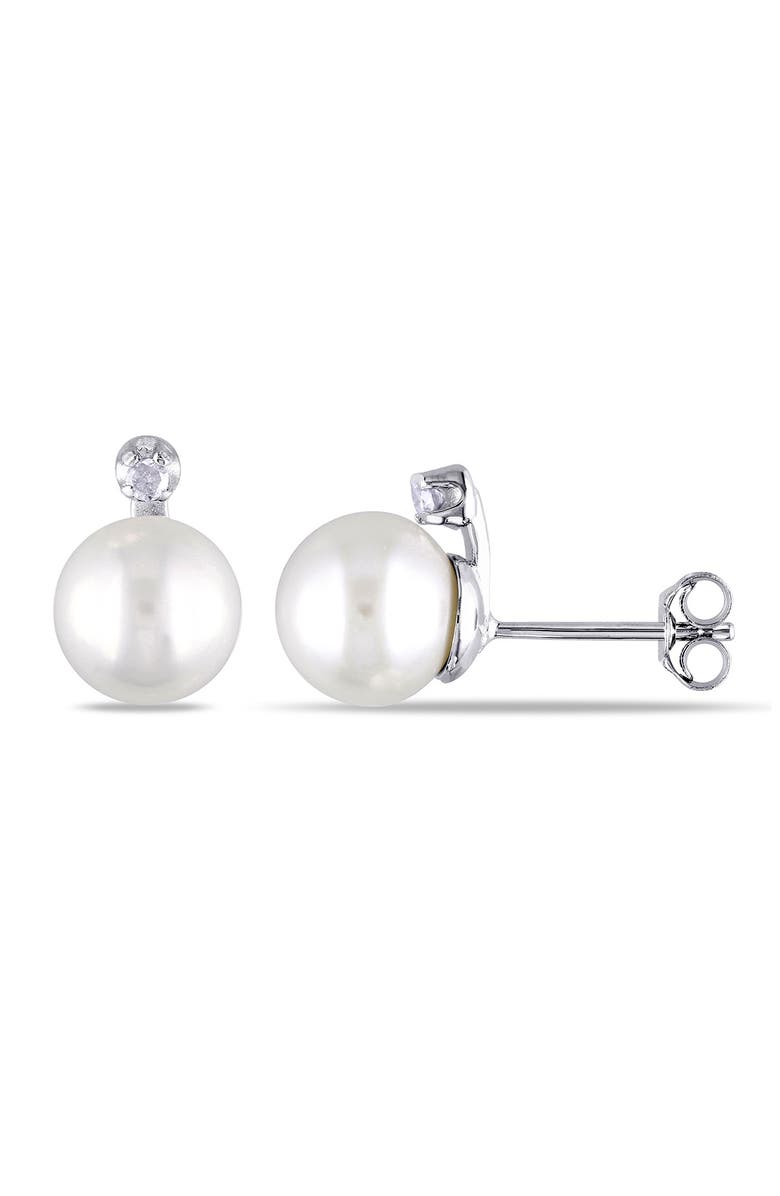 DELMAR Freshwater Pearl Bracelet, Necklace & Stud Earrings Set, Alternate, color, 