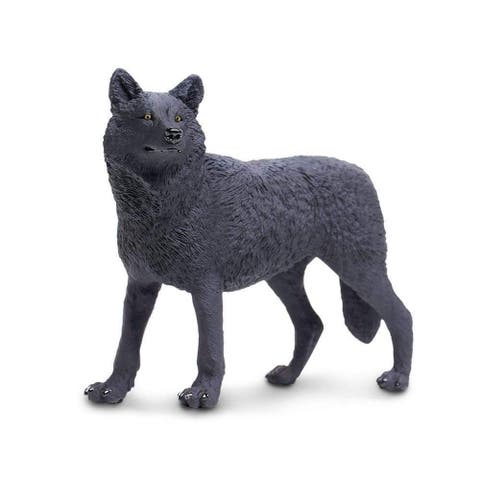 Black Wolf Toy