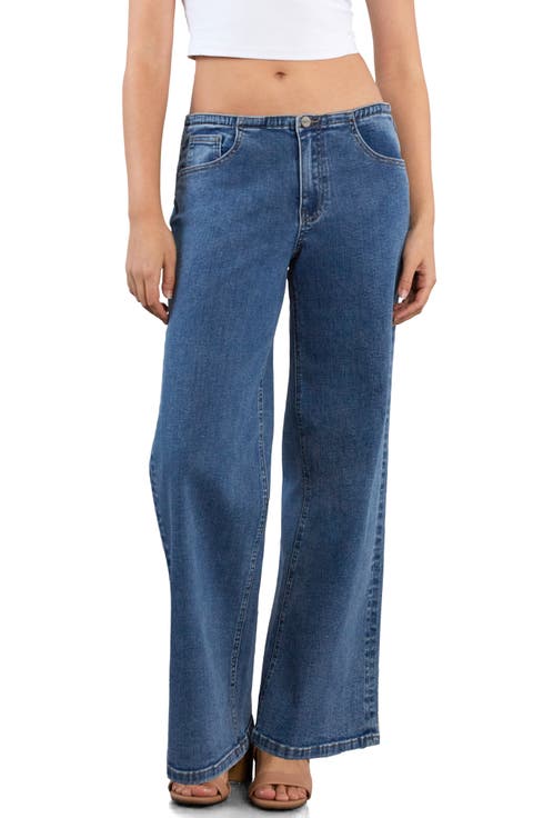 High Waist Straight Leg Jeans