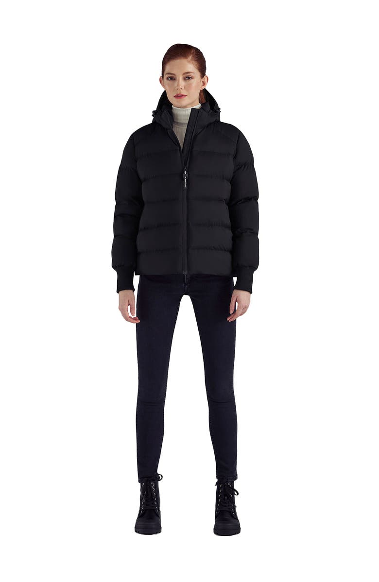 Triple F.A.T. Goose Sidley Women's Puffer Down Jacket, Main, color, Black