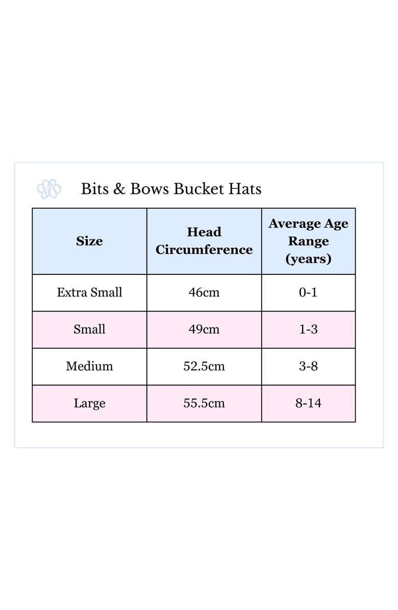 Bits & Bows Rainbow Golf Bucket Hat, Alternate, color, Rainbow