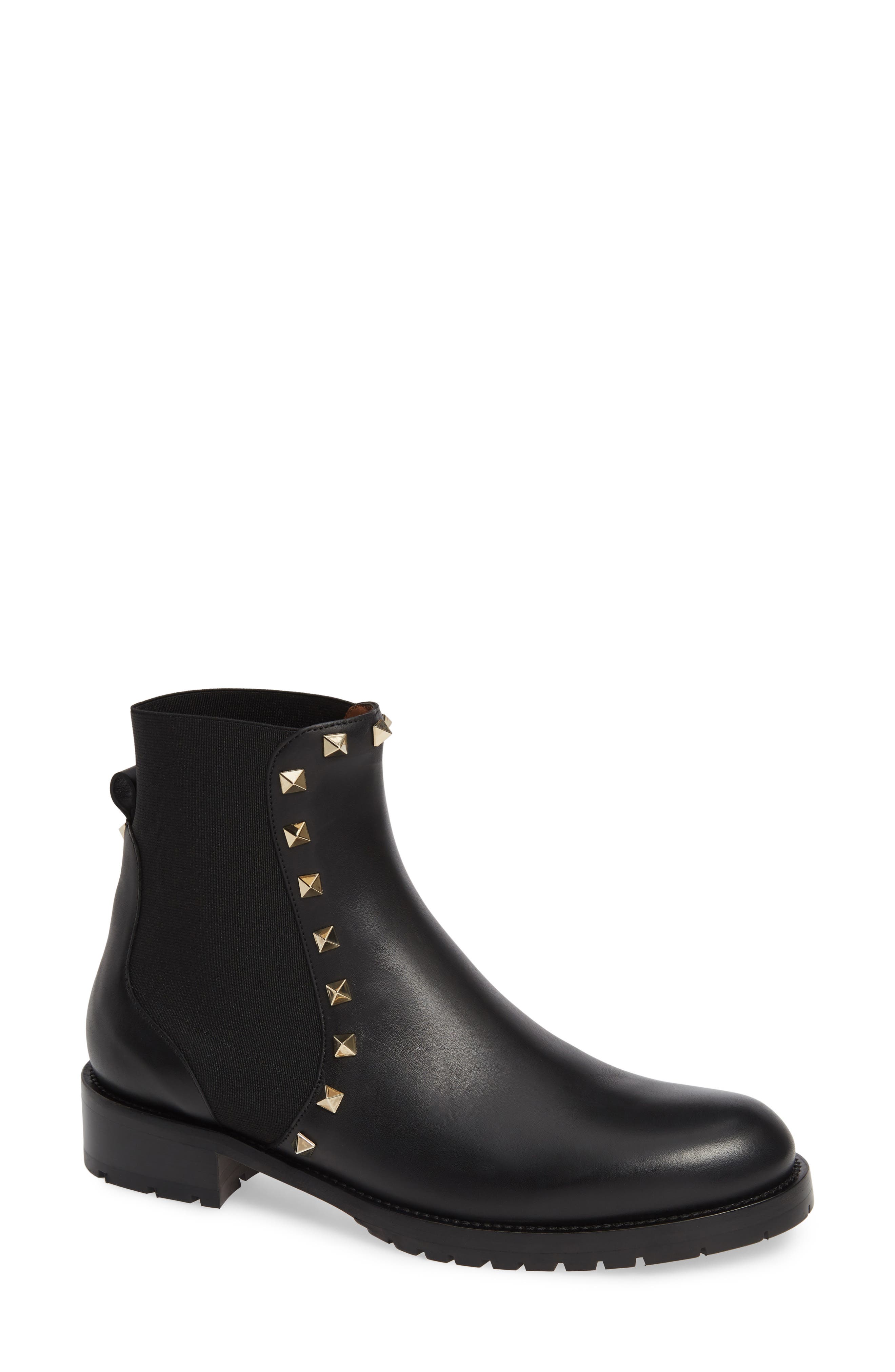 Valentino Garavani Beatle Rockstud Boot, Main, color, 