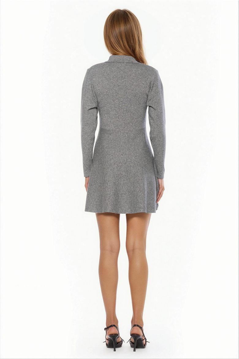 Ocean Dress, Alternate, color, Heather Grey
