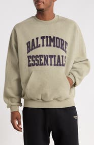 Fear of God Essentials Baltimore Ravens '90s Sweatshirt