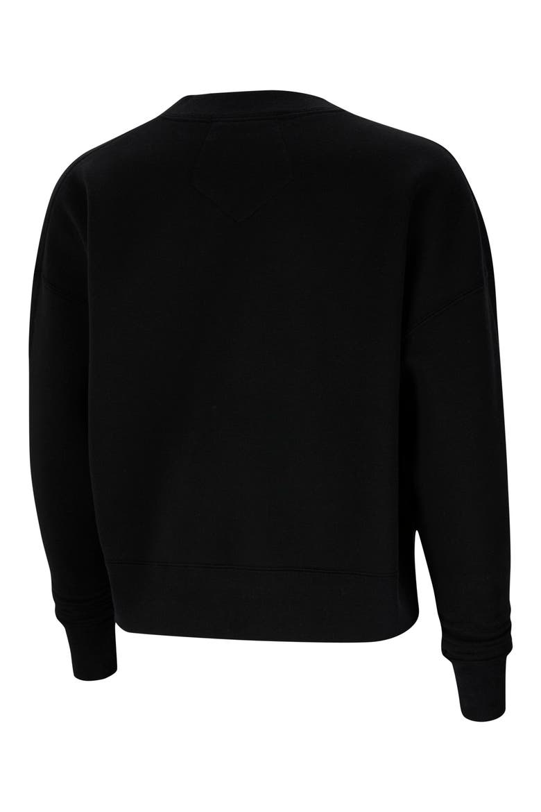 Nike Jordan Flight Women's Fleece Sweatshirt, Alternate, color, BLACK