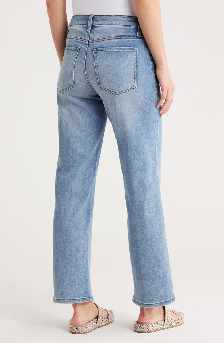 STS Blue Faye Raw Step Hem Ankle Wide Leg Jeans, Alternate, color, Starlite