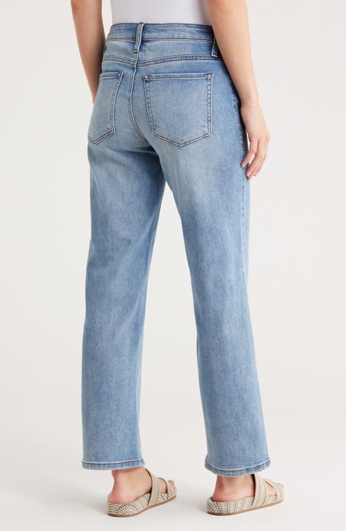 Sts Blue Faye Raw Step Hem Ankle Wide Leg Jeans In Blue