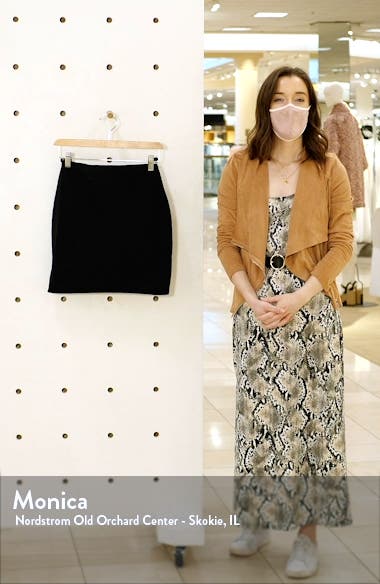 BP. Floral Knit Miniskirt (Women) | Nordstromrack