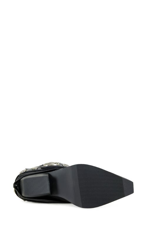 Azalea Wang Ashraf Studded Western Boot In Multi