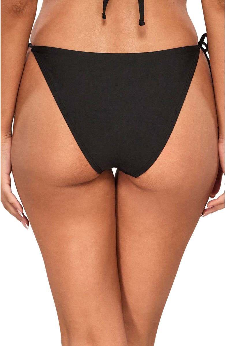 Swim Systems McKenna Tie Side Bikini Swim Bottoms, Alternate, color, Black