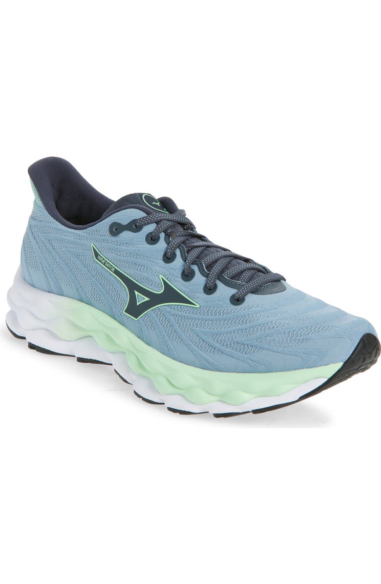 Mizuno Wave Sky 8 Running Shoe, Main, color, Citadel-Vintage Indigo