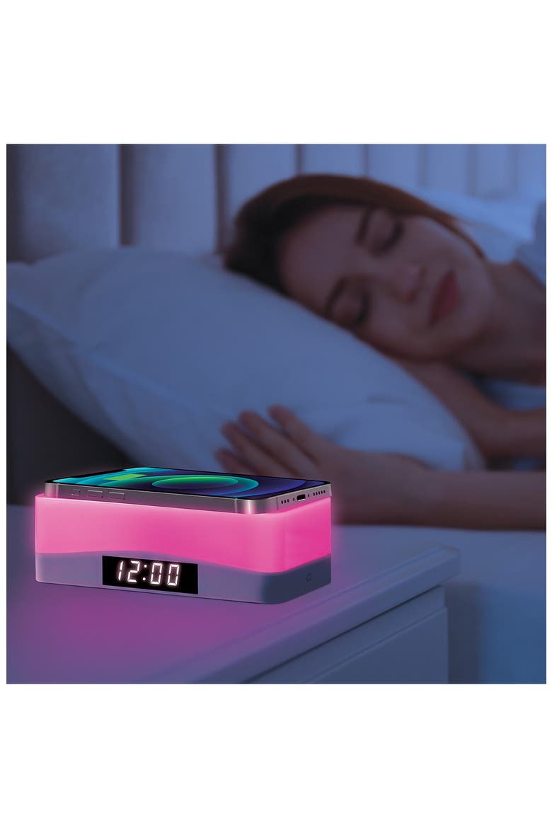 Glow Powerclock, Alternate, color, WHITE